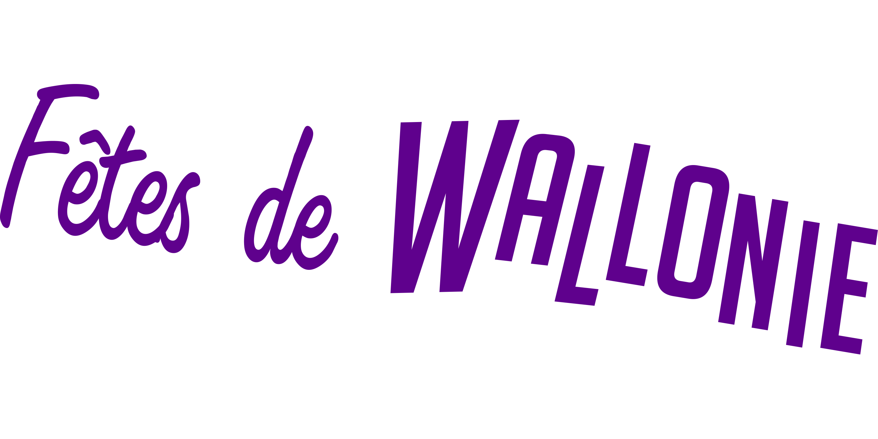 Logo des fêtes de Wallonie 2026
